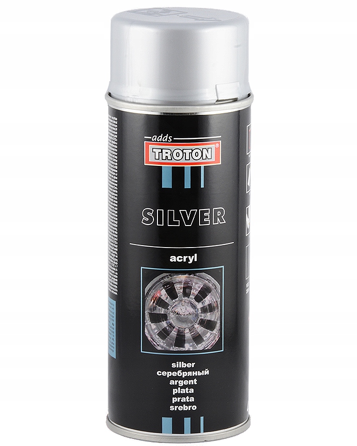 

Troton spray akryl lakier Srebrny 400 ml