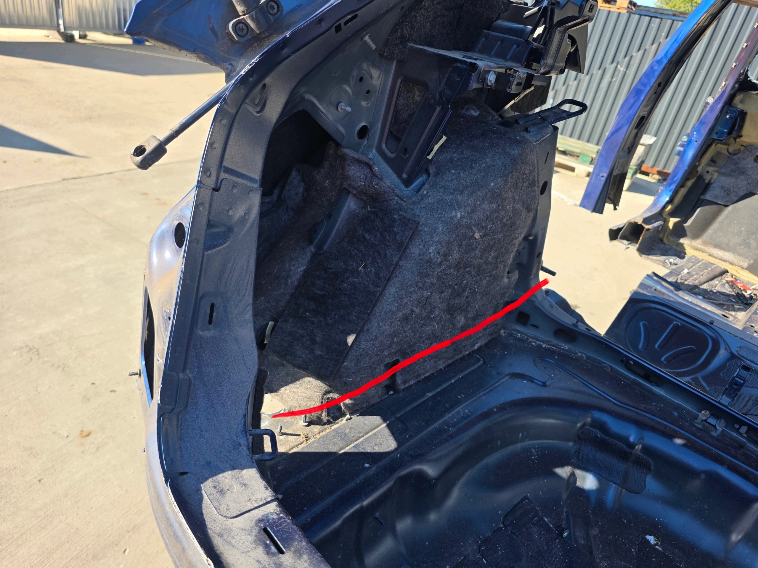 quarter threshold fender left rear part AUDI A3 8V SPORTBACK original !!! *2