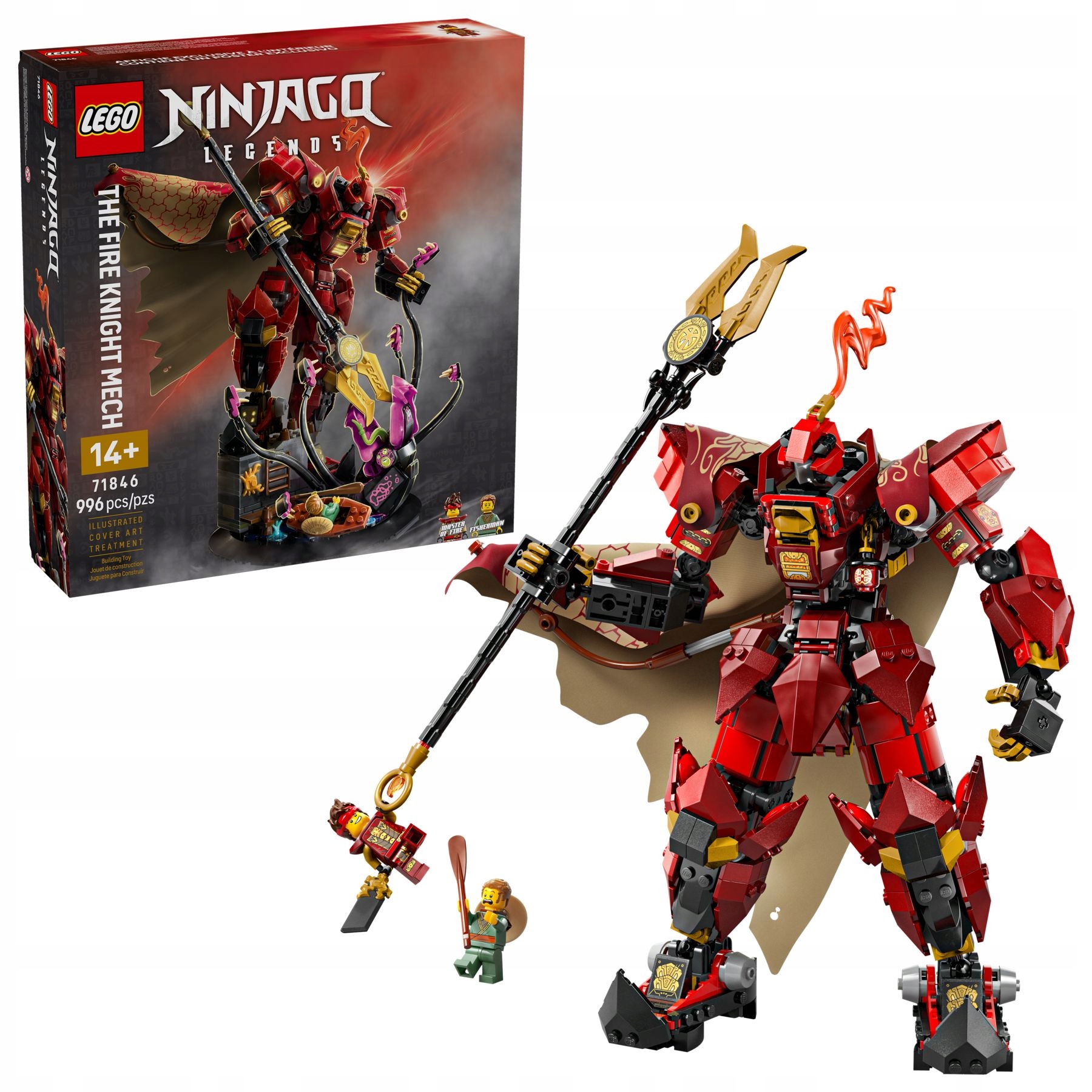 Lego Ninjago Mech ohnivého rytíře 71846