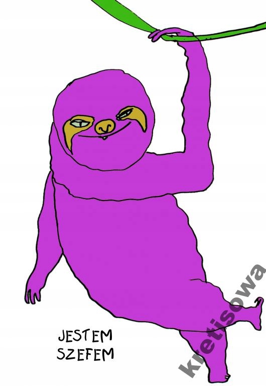 

Męska Koszulka Leniwiec Dla Leniwych Leń l1a