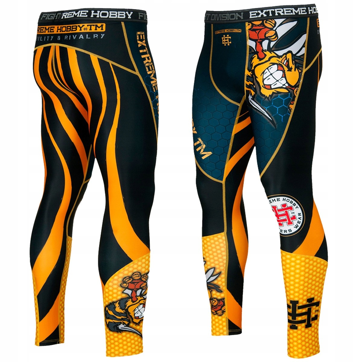 LEGGINSY ANGRY WASP Extreme Hobby TERMOAKTYWNE XXL Marka Extreme Hobby