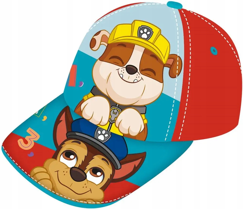 

Psi Patrol Czapka Z Daszkiem Chase Rubble R. 52