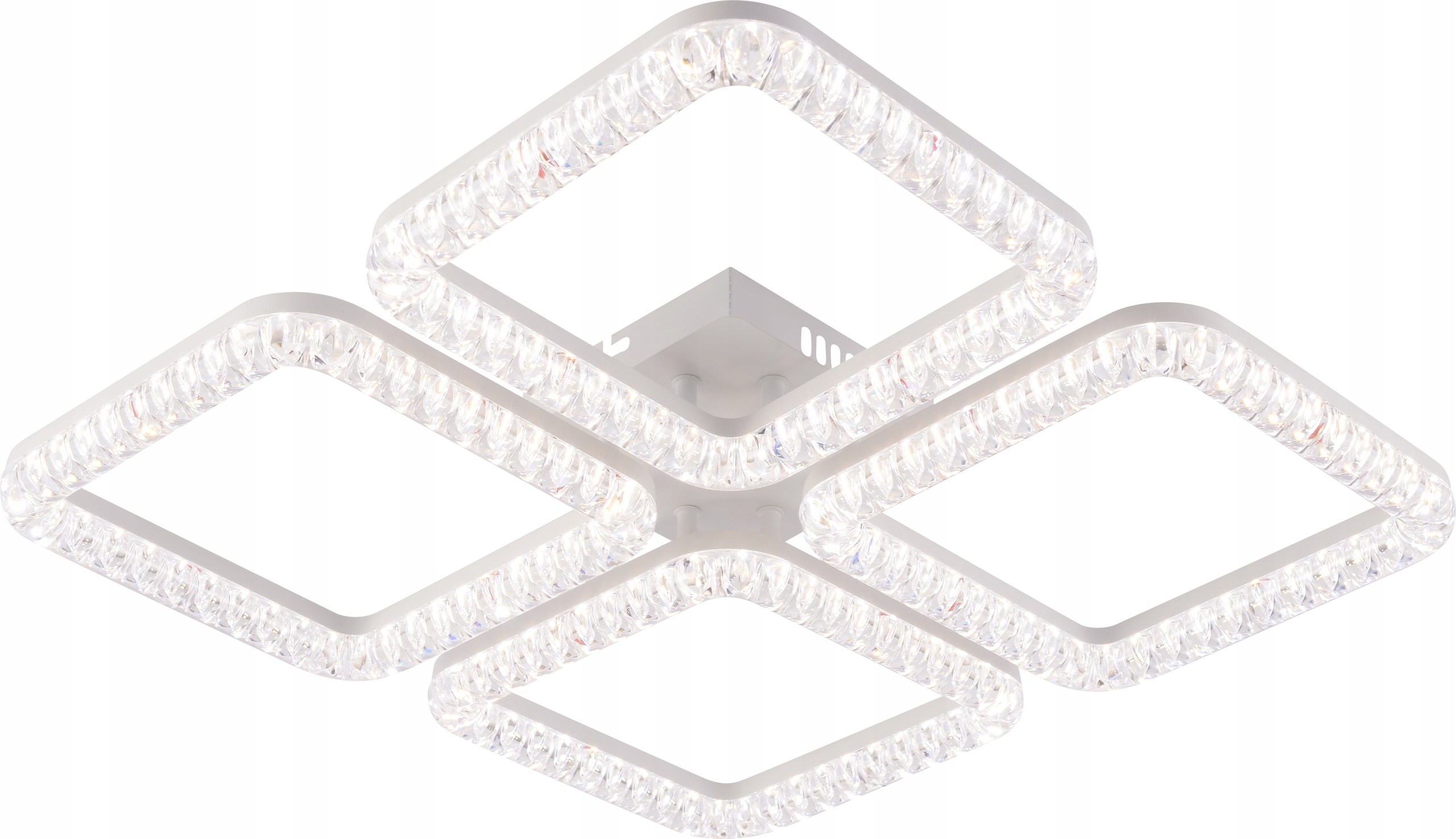 Led Luster DL1250 Stropná Lampa 112W Biela Diaľkový Ovládač Vargo