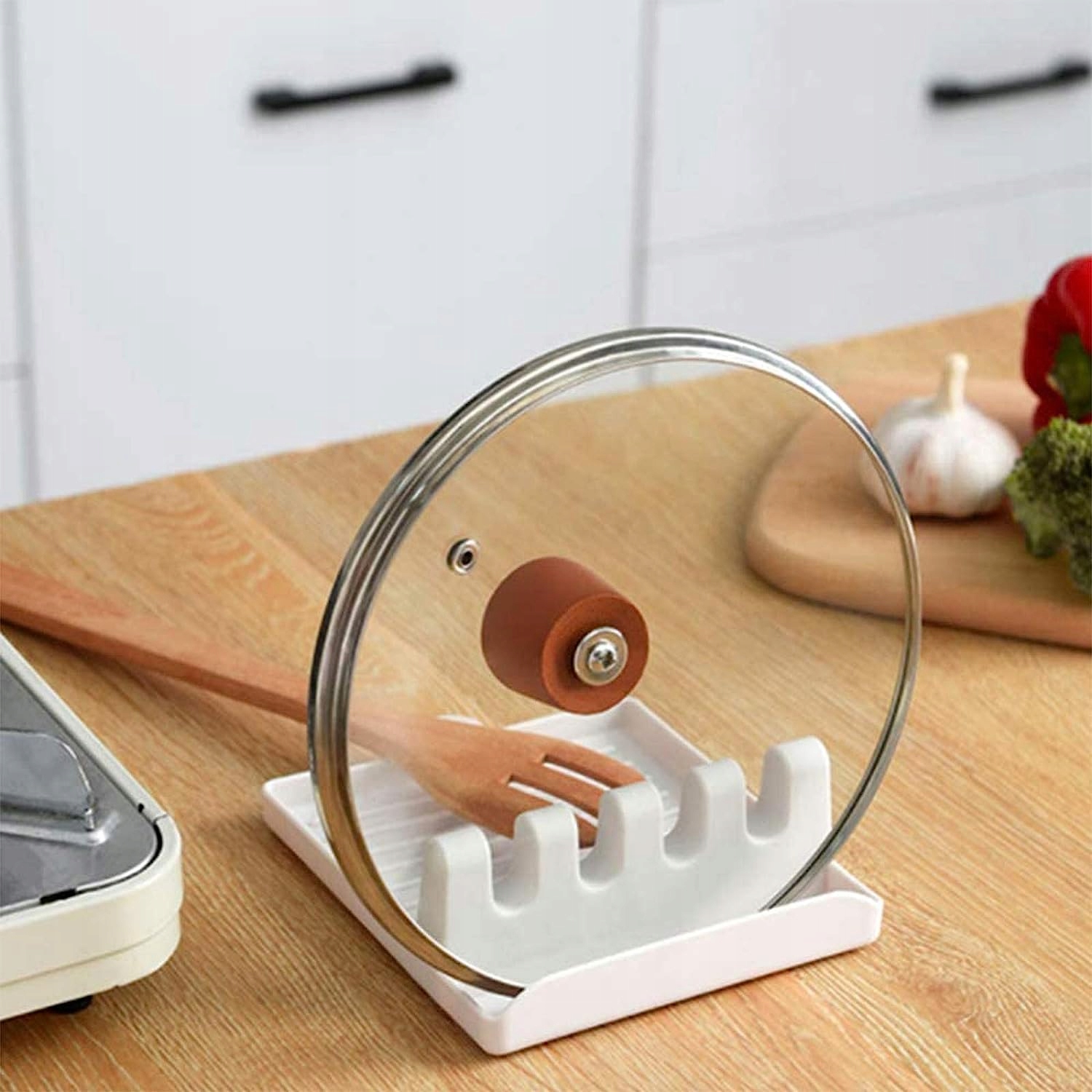 PODSTAWKA PODKŁADKA OCIEKACZ POD ŁYŻKĘ ORGANIZER Długość 14 cm