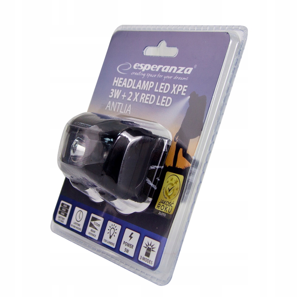 LATARKA LED CZOŁOWA ANTLIA ESPERANZA EOT036 5W Model ANTLIA