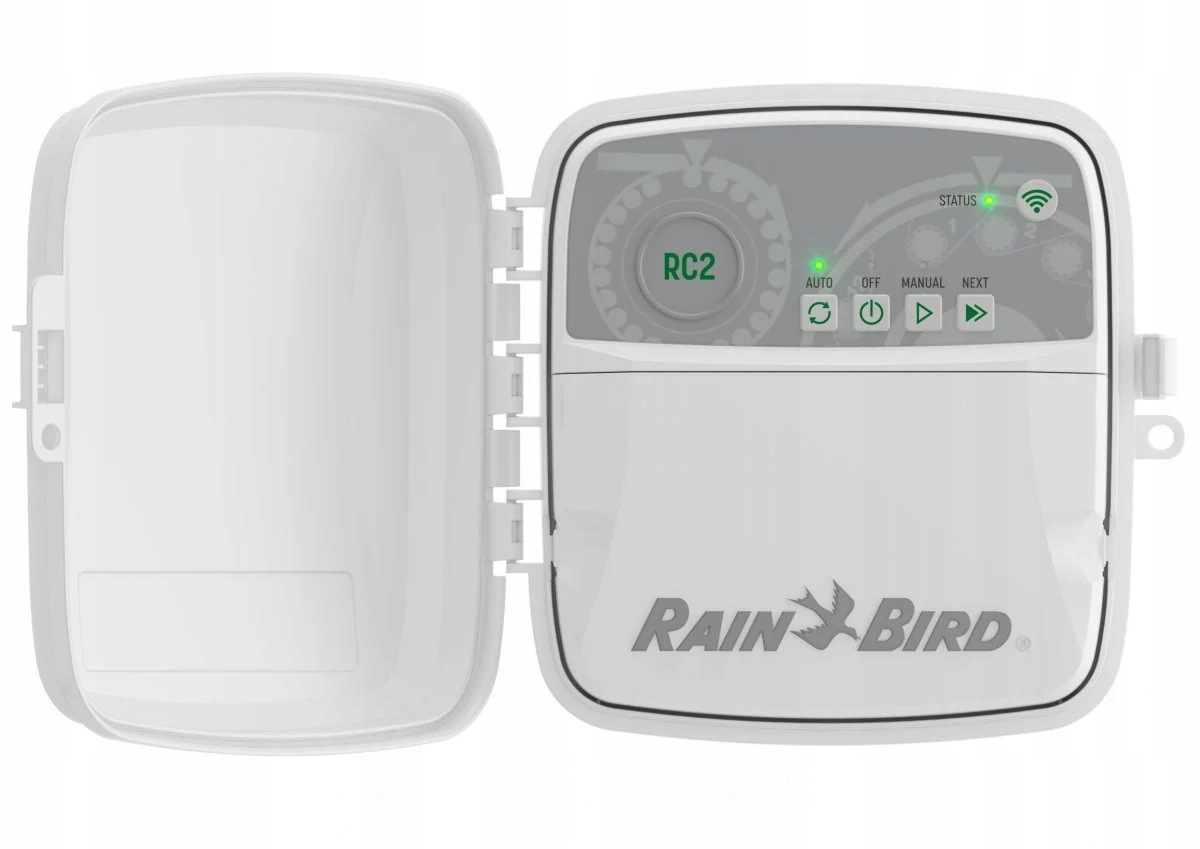 Sterownik Rain Bird sek. RC2 wbudowane Wi-Fi zewnętrzny nawodnienie