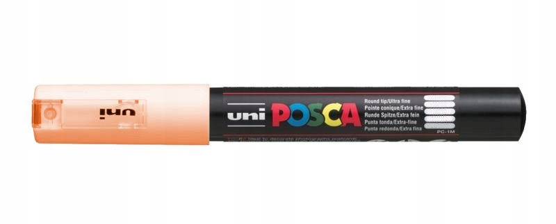 MARKER PISAK UNI POSCA PC-1M JASNO-POMARAŃCZOWY