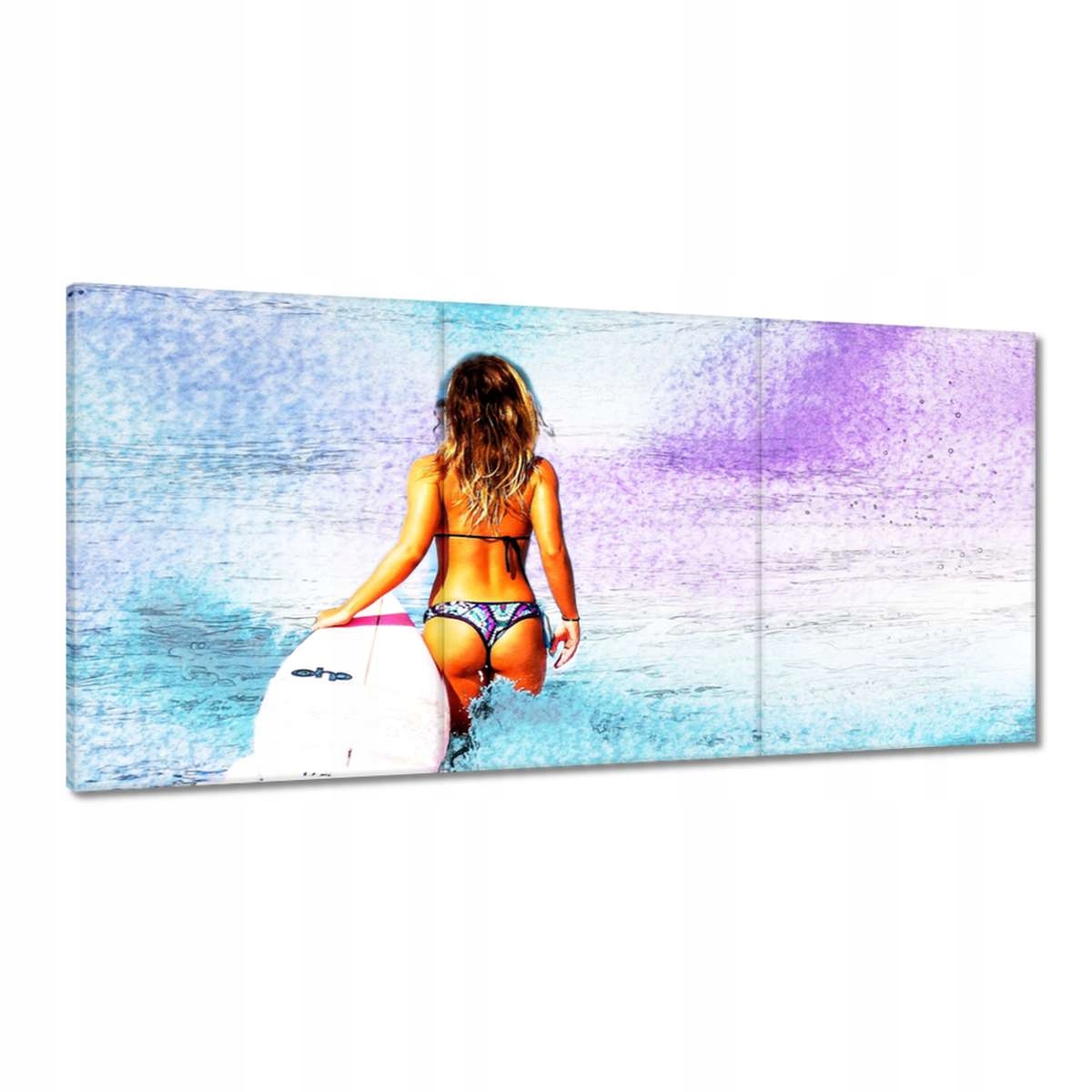 Obrazy 180x90 Surferka