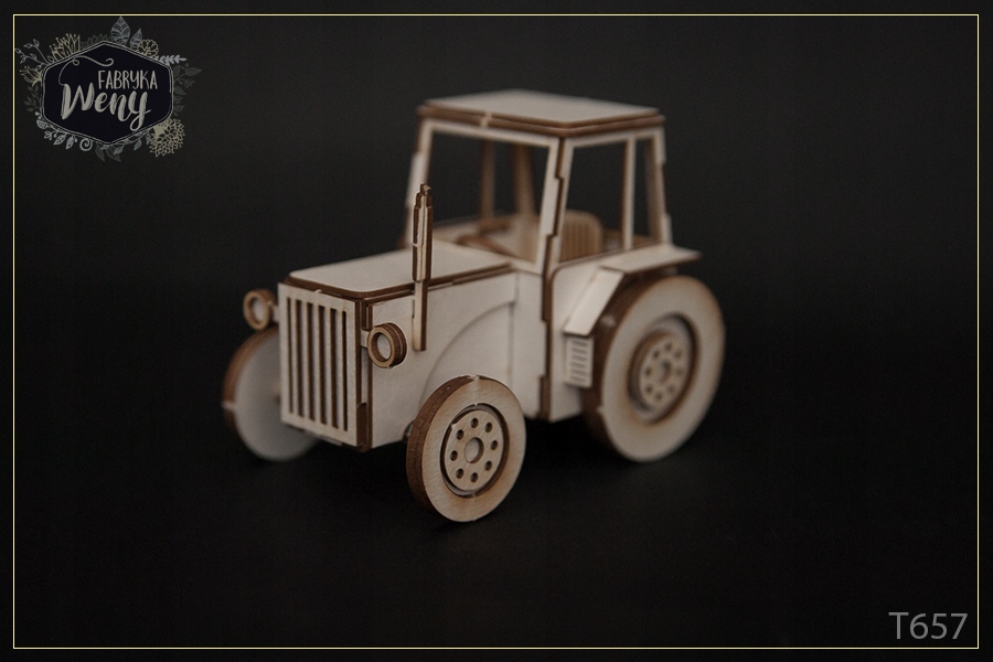 Tekturka 3D T657 traktor
