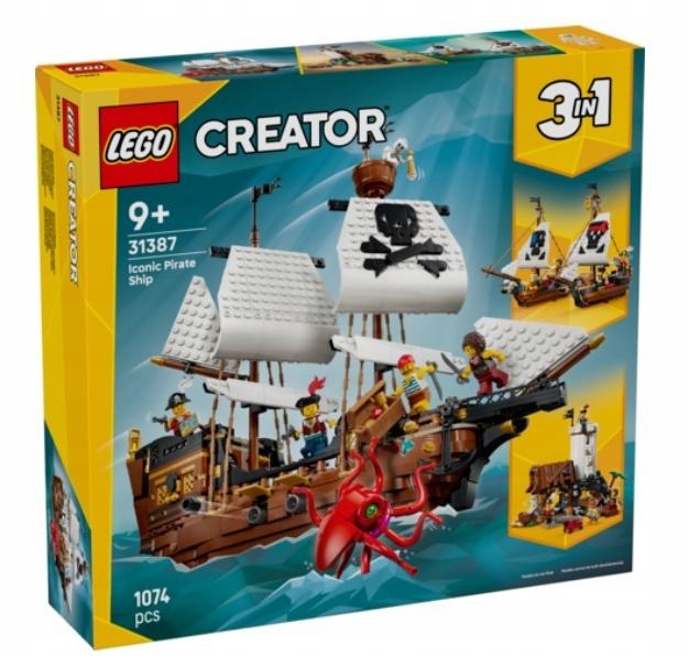 Lego(r) Creator 31387 Legendární loď