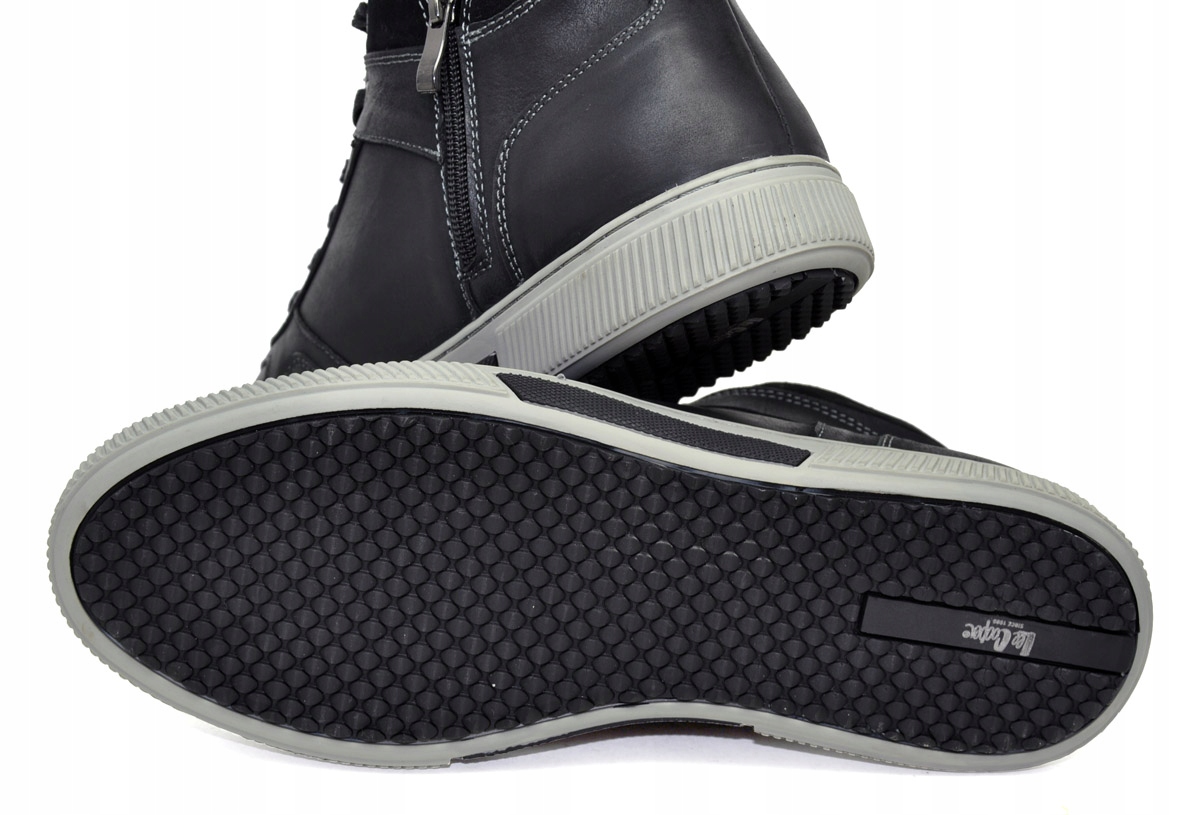 LEE COOPER BUTY CODZIENNE ELEGANCKIE 1471M 45 Kolor czarny