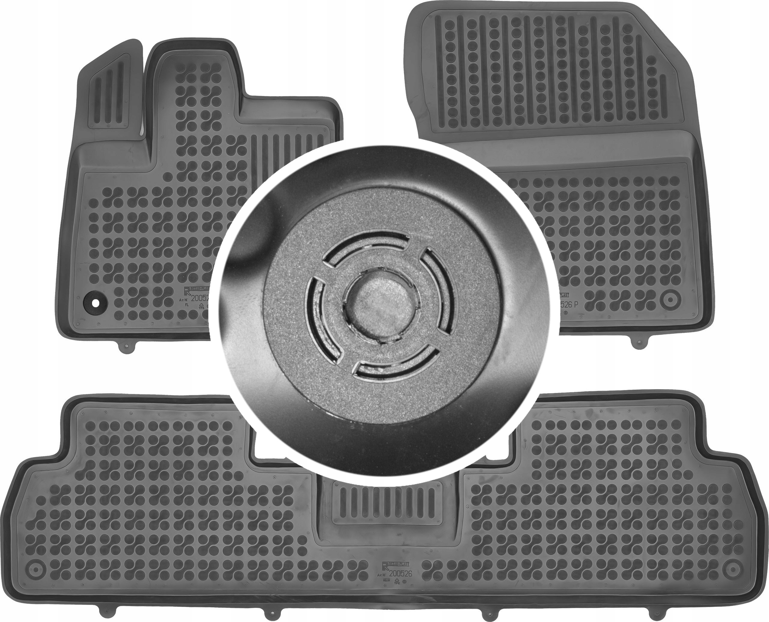 

Peugeot Rifter 5os 2018- Dywaniki samochodowe