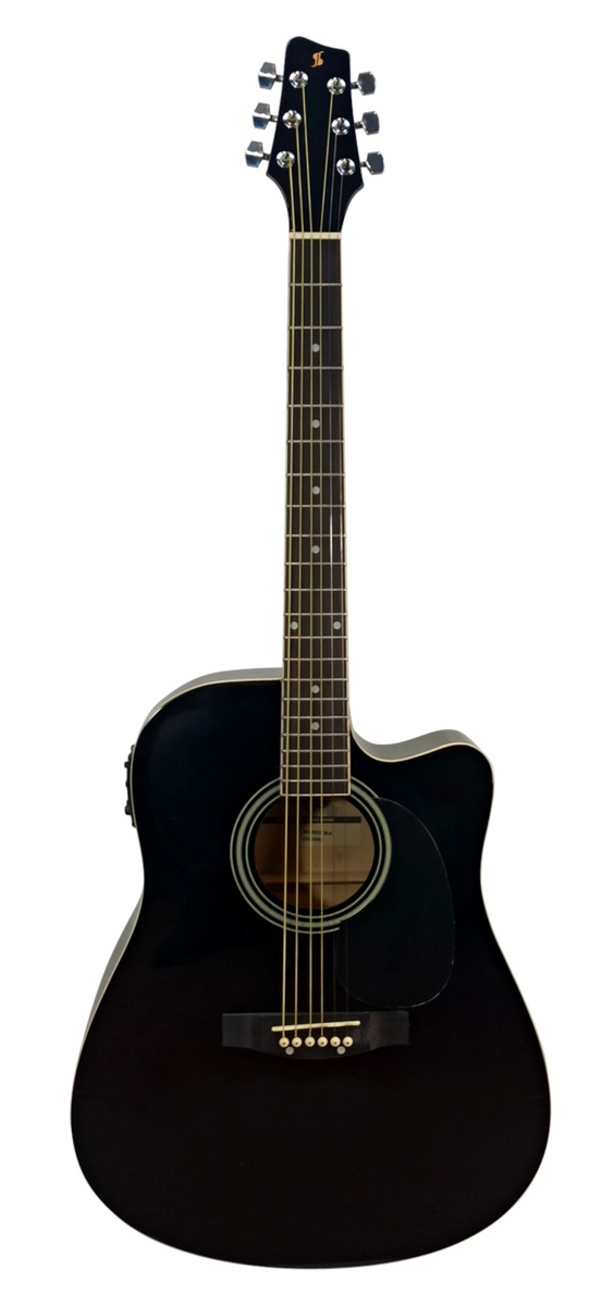 Gitara akustyczna Stagg SA20 DCE BLK