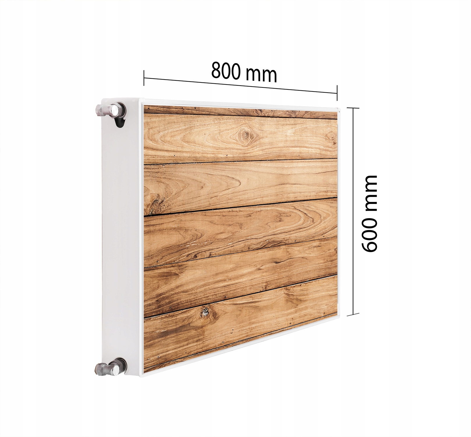 Magnetická Krytka Na Radiátor 80x60 Dřevo Podložka Magnet