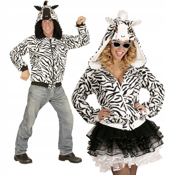 Kostým Mikina Zebra L/XL