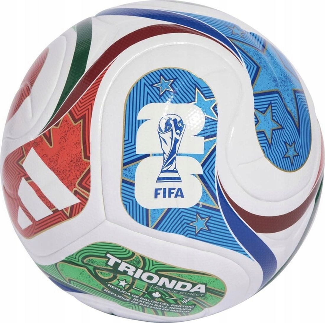 Futbalová lopta Adidas Trionda League J290 JD8168 Majstrovstvá Sveta Wc 4