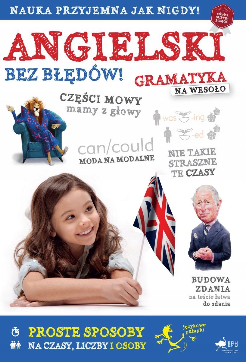 

Angielski bez błędów. Gramatyka na wesoło EduEmu