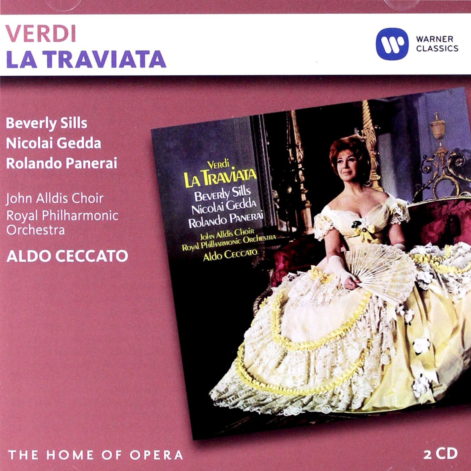 Ceccato+sills+gedda+panerai: Verdi: La Traviata [2CD]