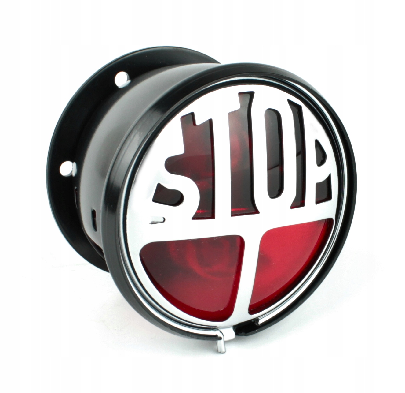 

Lampa Tylna Napis Stop Cafe Racer Bobber Czerwona