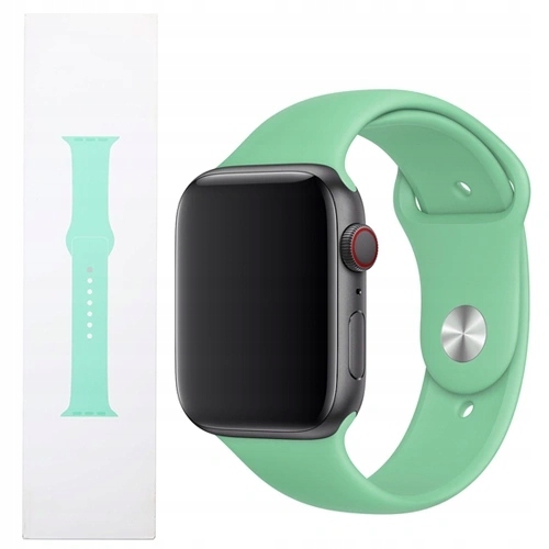 Silikonový Řemínek Sport Band Apple Watch 42 44 45 49 mm Spearmint Originální