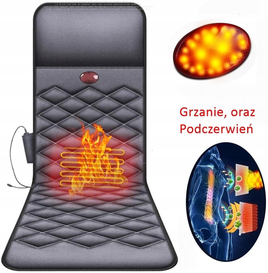 Materac masujący mata masująca shiatsu do masażu Kod producenta PH306E