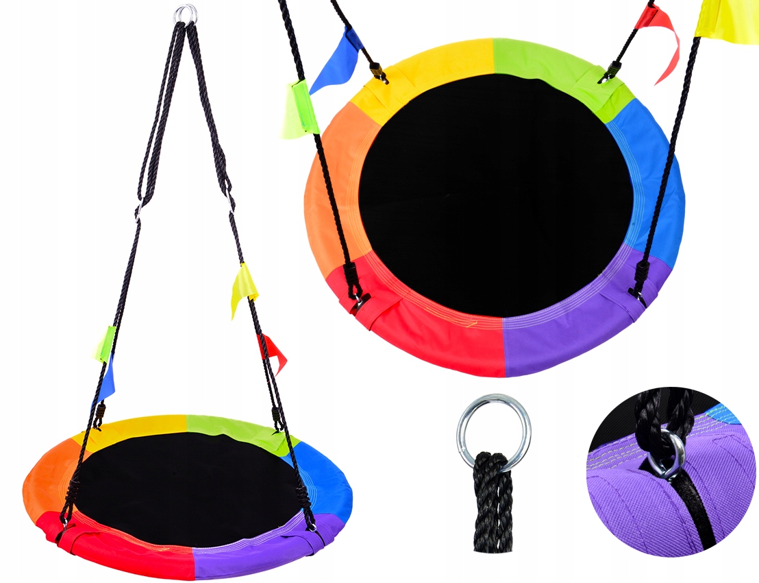 BOCIANIE GNIAZDO HUŚTAWKA DLA DZIECI 100cm 150kg EAN (GTIN) 5902759978133