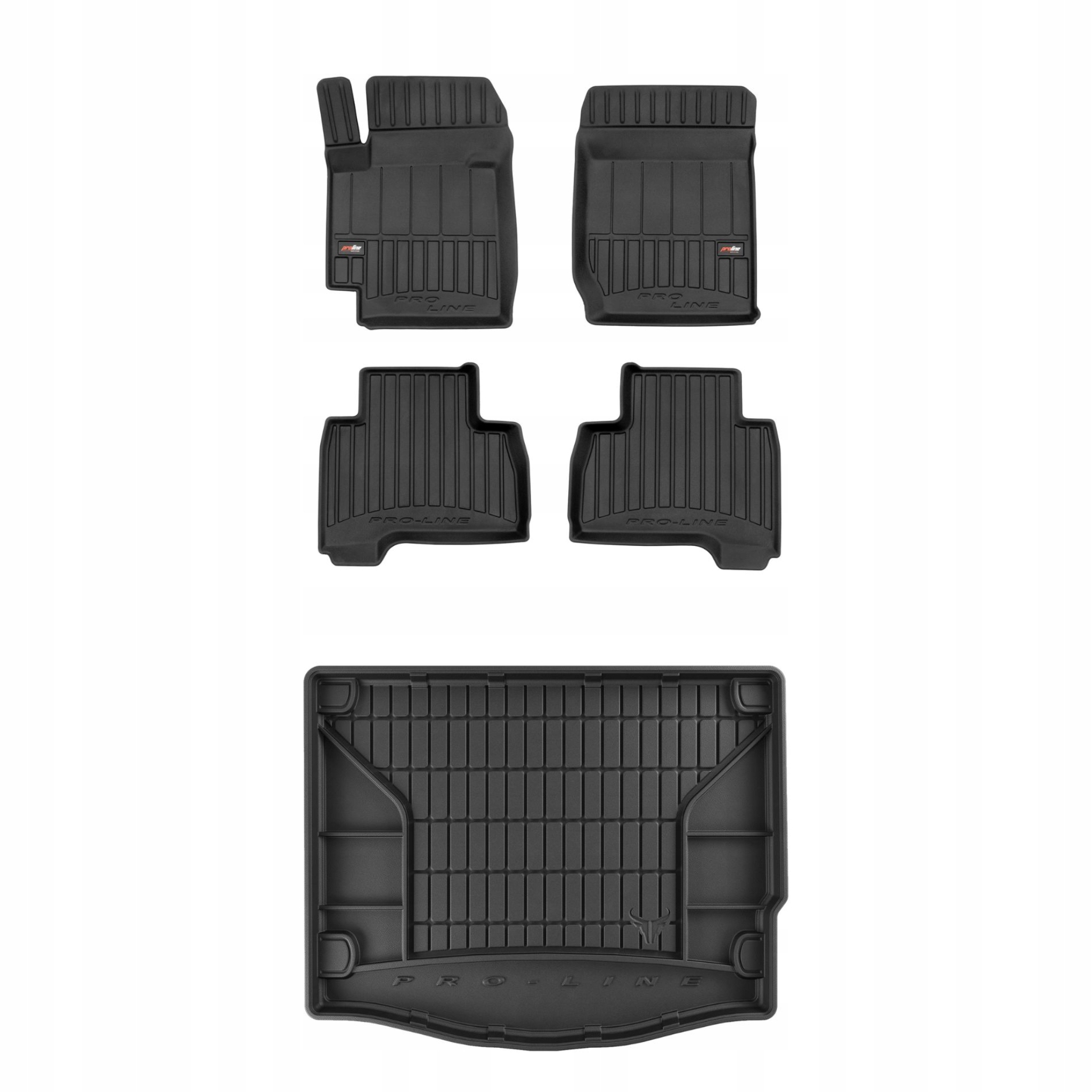 Sada gumových kobercov a rohoží pre Ford Focus III