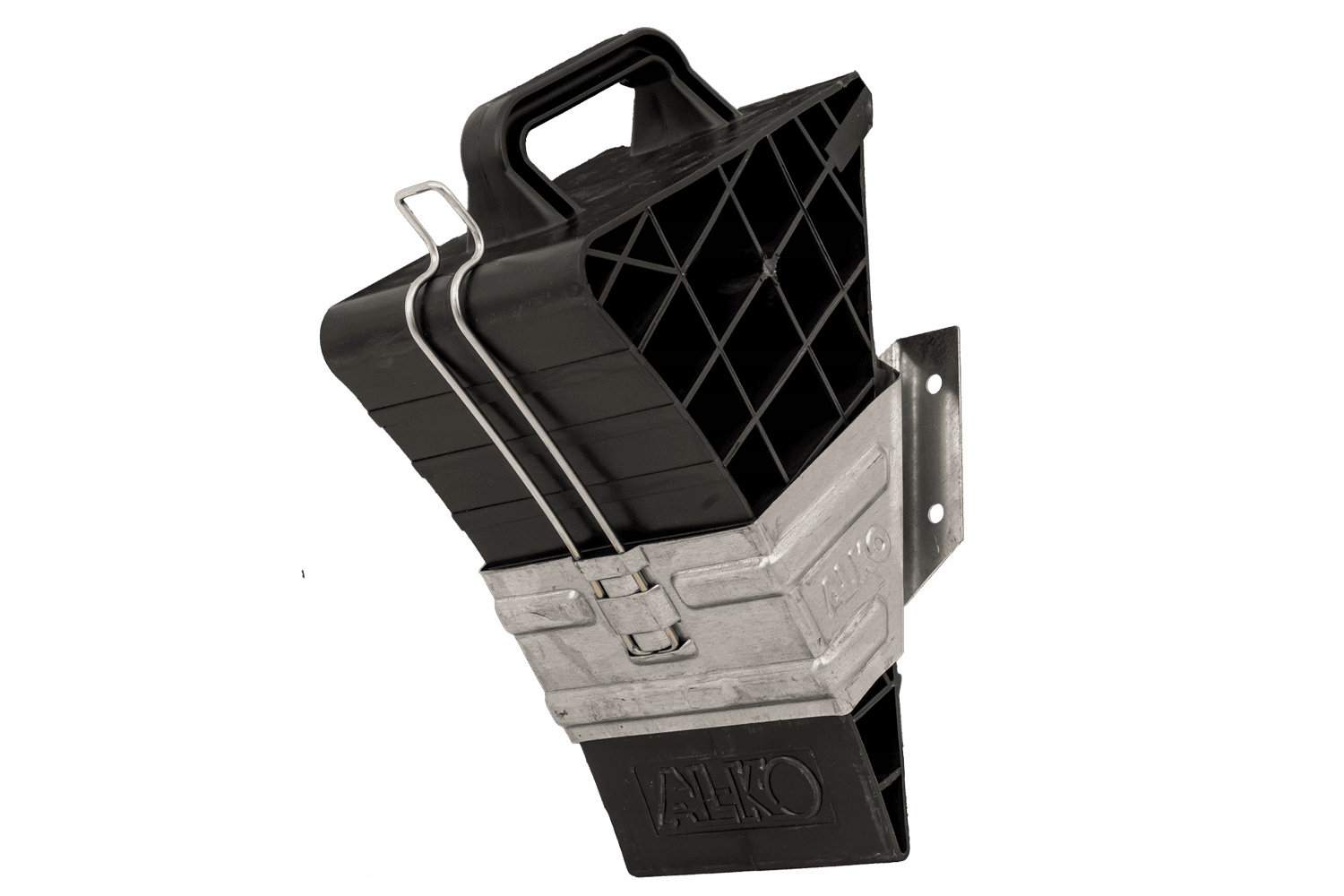 Klín pod kola Al-ko UK46 s úchytem výška 206 mm max 5000 kg Din 76051