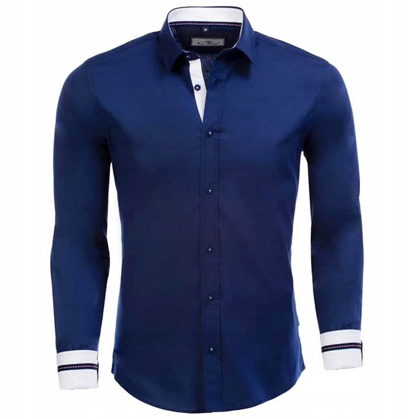 

Koszula Męska Casual Elegancka Regular Prezent