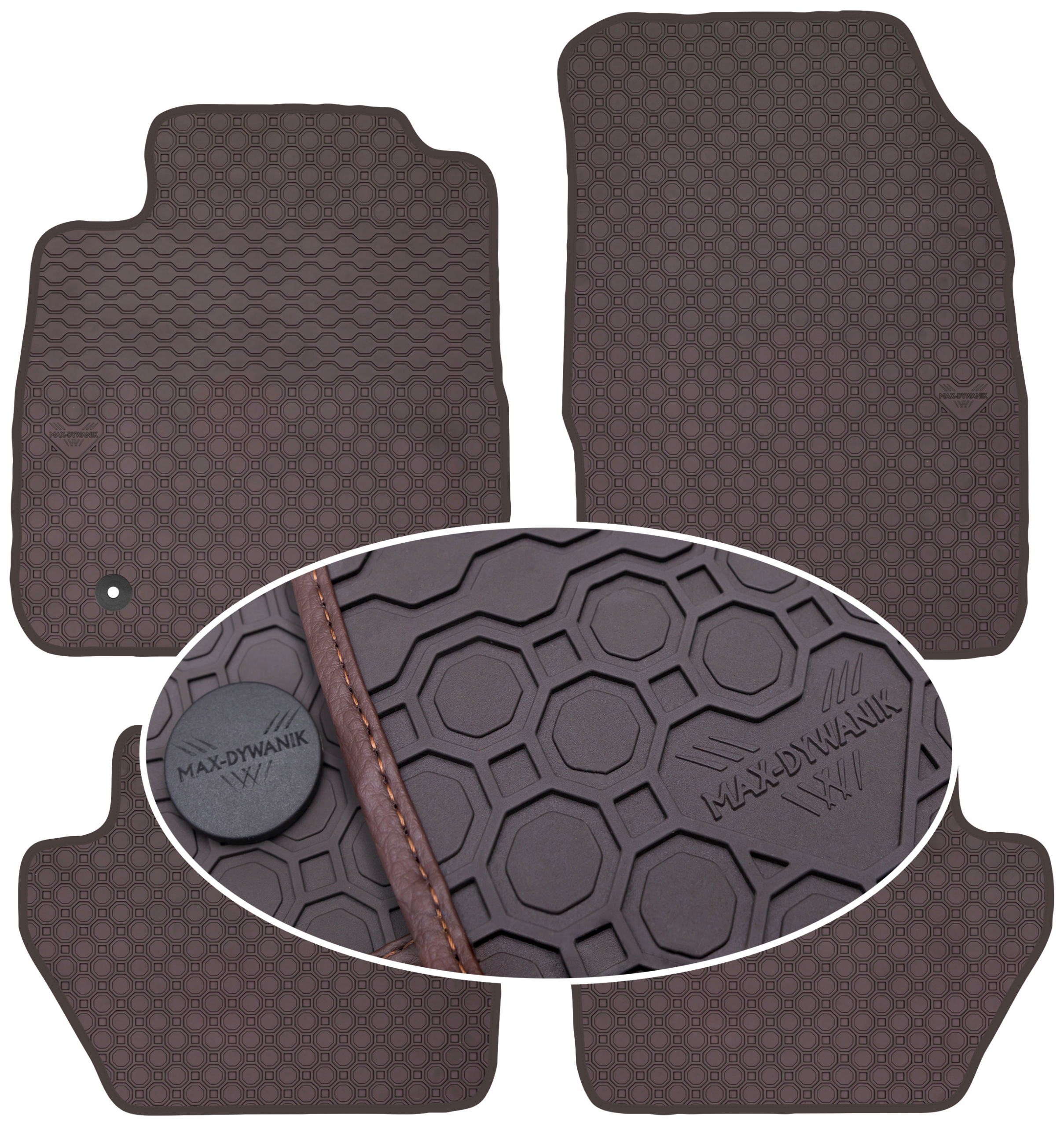 Ford Ecosport II 2012 Koberce Hnedé