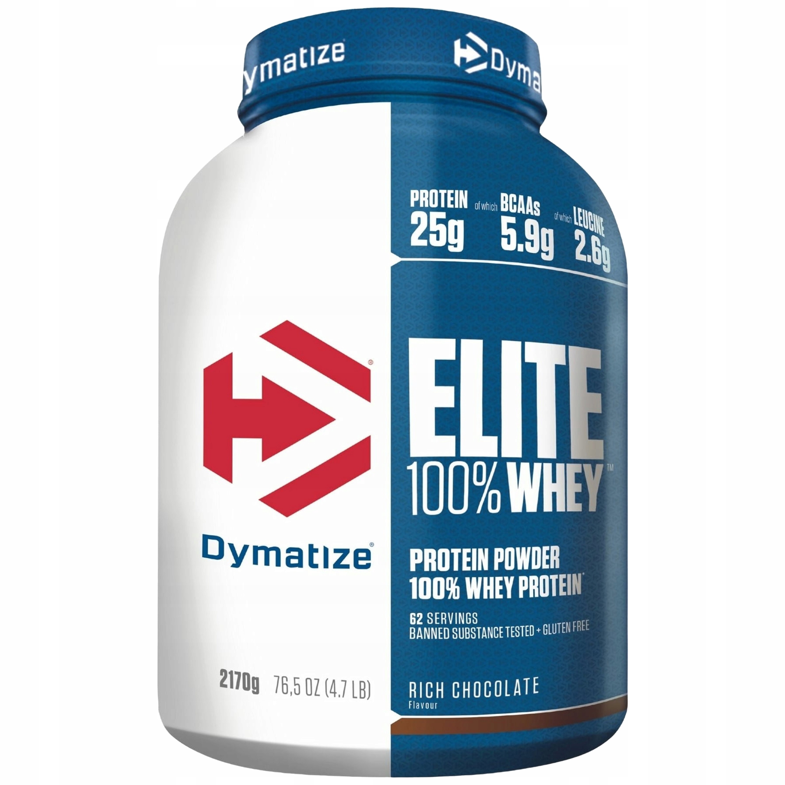 Elite Whey Protein 100% Syrovátkový Protein 2170 g Svalová hmota