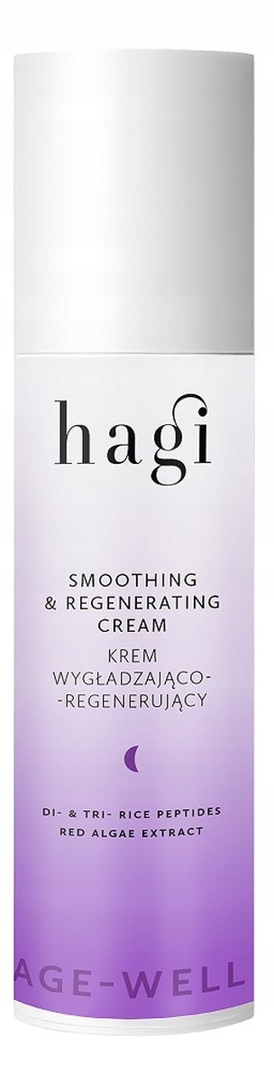 Hagi Age-Well noční vyhlazující a regenerační krém 50 ml