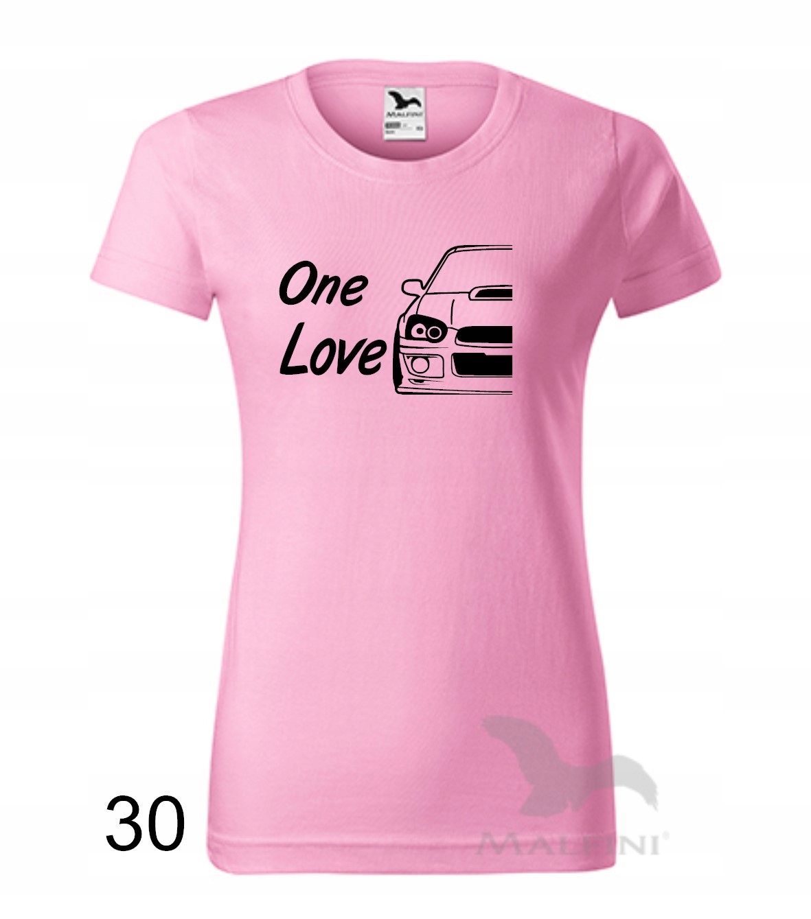 

Koszulka damska One Love Subaru Impreza