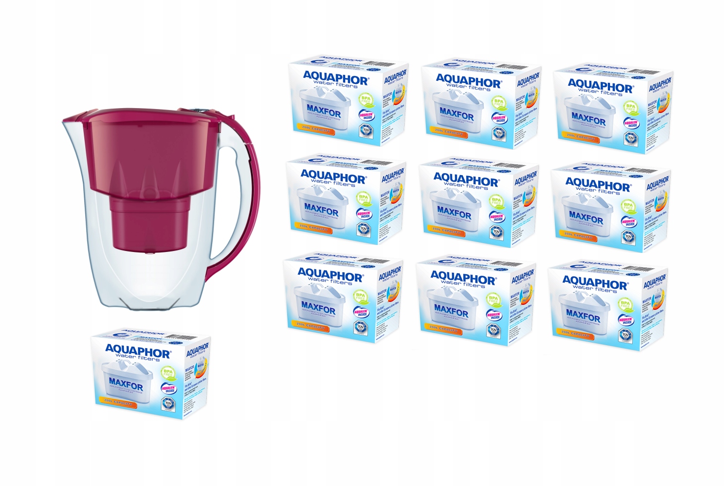 

Aquaphor Amethyst Dzbanek filtrujący 2,8L 10 filtr