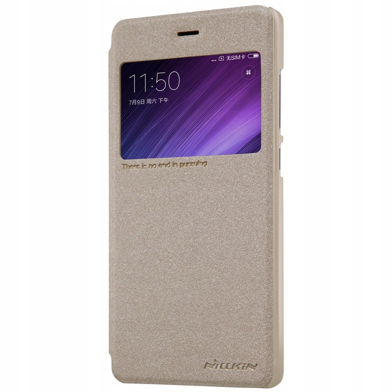 

Etui Nillkin z klapką do Xiaomi Redmi 4 16GB Złote