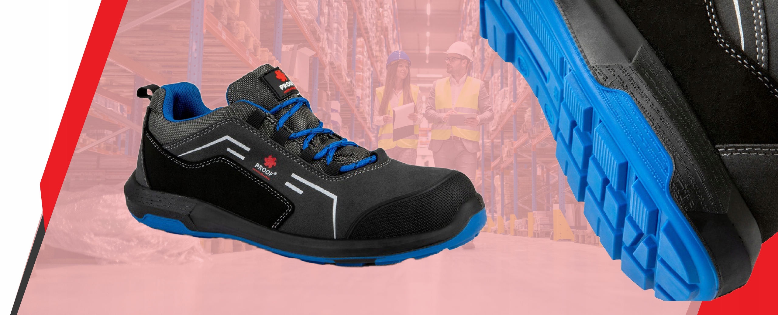 BUTY ROBOCZE OCHRONNE PÓŁBUTY LEKKIE S3 SRC PROOF KAPS7 ROZ. 44 + WKŁADKA Rozmiar obuwia 44