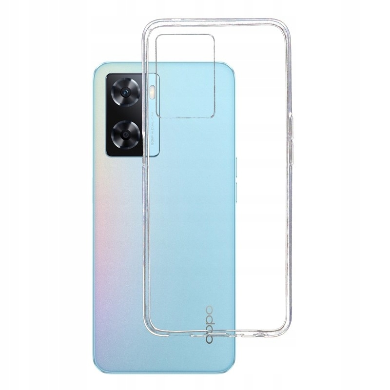 

Etui Jelly do Oppo A57s/A57 4G 5G bezbarwne 1 mm