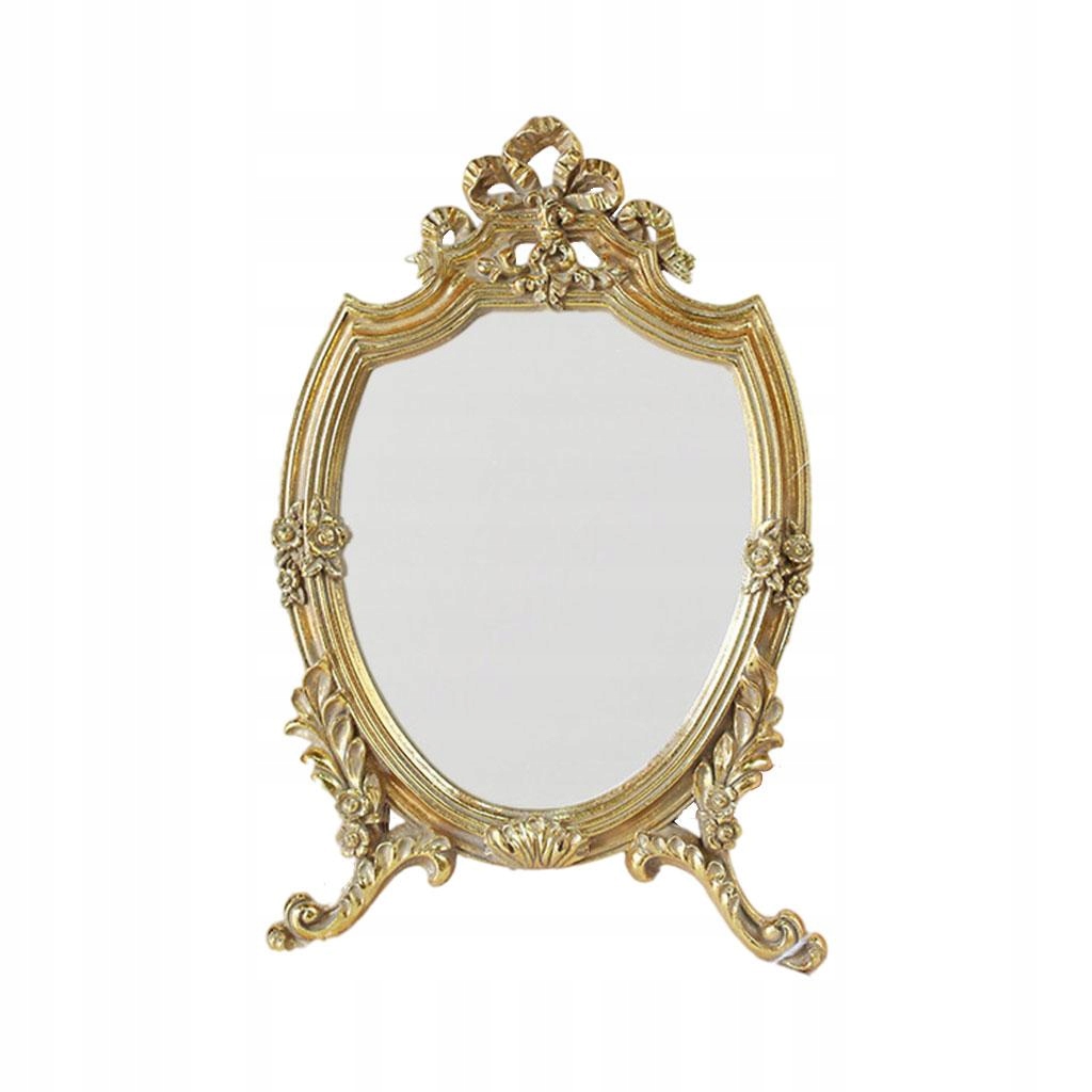 Pryskyřičné dekorativní zrcadlo pro líčení Stěna ve tvaru oválu