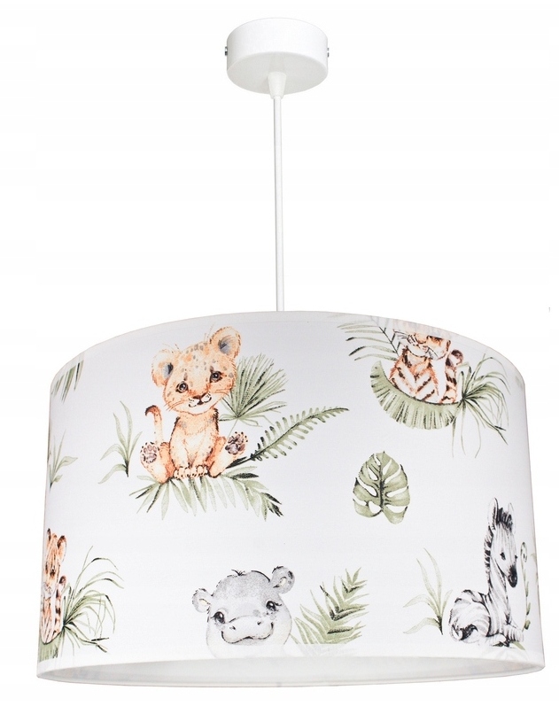 ŻYRANDOL DO POKOJU DZIECIĘCEGO LAMPA WISZĄCA SUFITOWA ABAŻUR BOHO LED