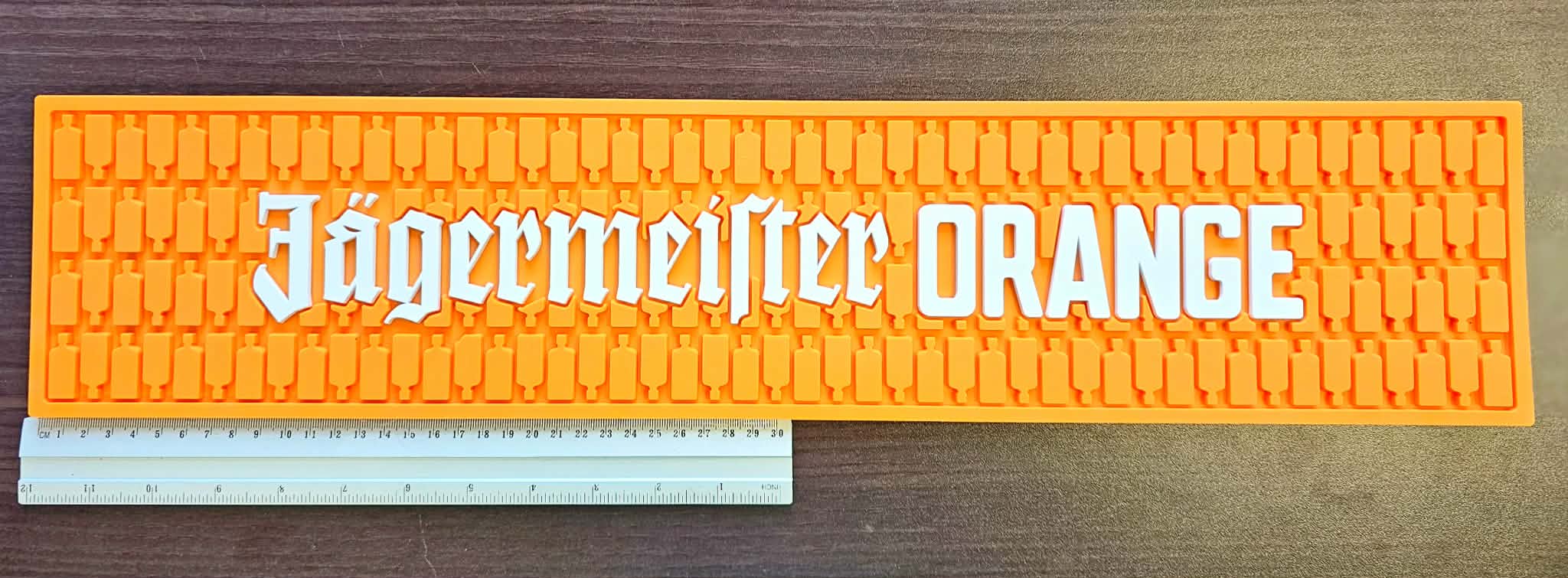 Jagermeister Barová Podložka Odkapávač Guma Jelen Lovec Unikát Oranžová