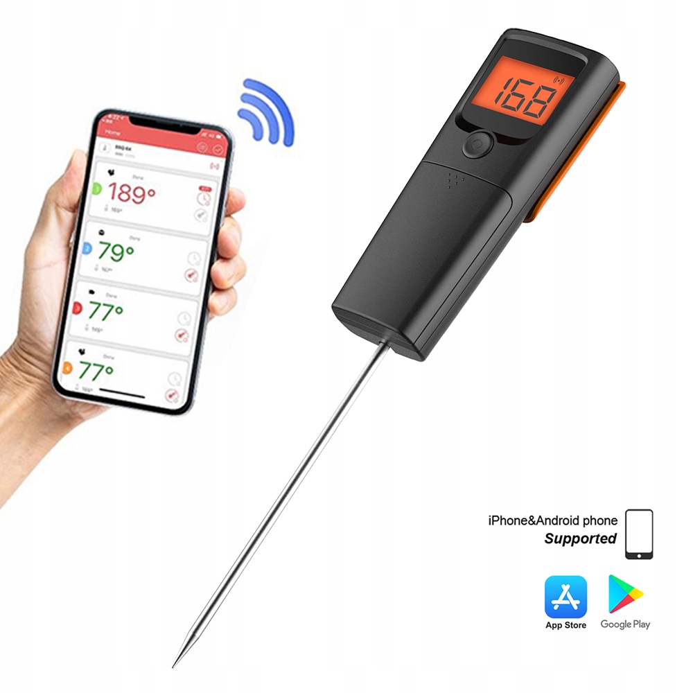 

Bezprzewodowy termometr do grilla Mini BTG-X1