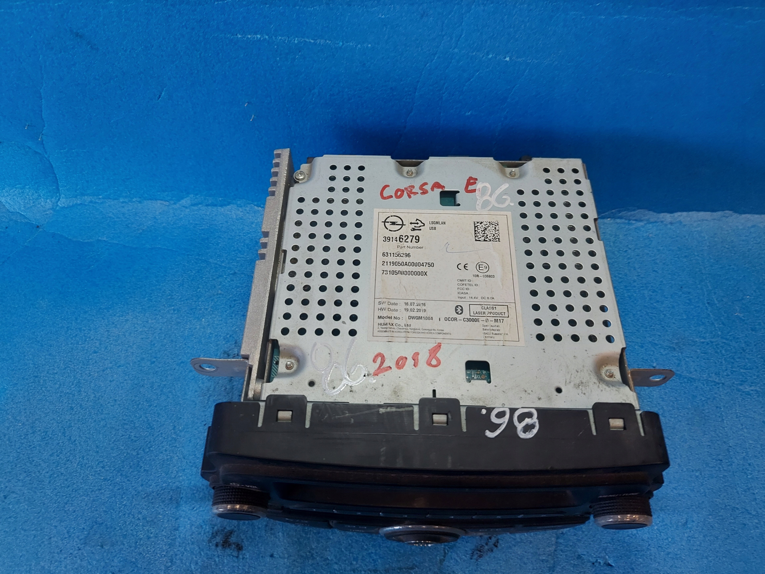 RADIO EKRAN CORSA E 39146279