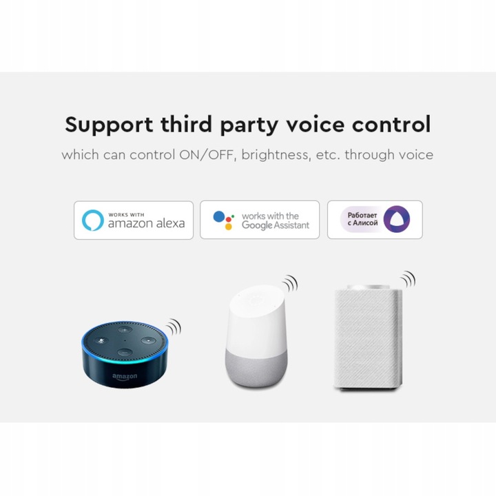ZESTAW 2x STEROWNIK SMART HOME WiFi DO LED MONO LUB CCT + PILOT STREFOWY Kod producenta FUT035W+