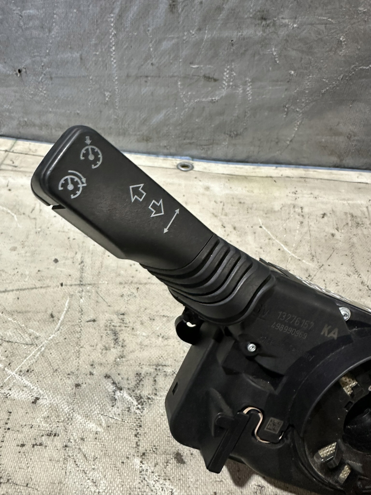 Commodo essuie glace + Clé OPEL ASTRA H 1.7CDTI 13276157