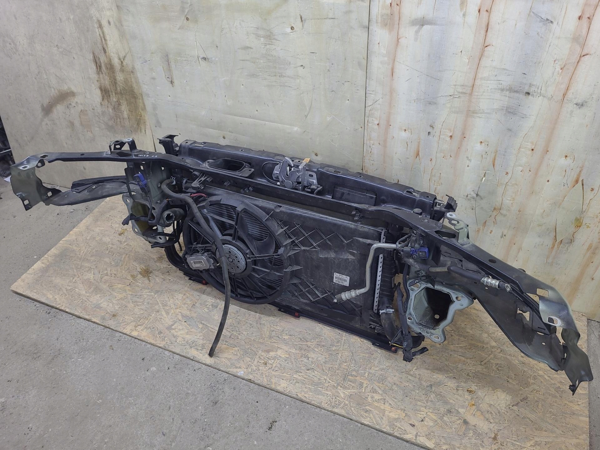 support panel for radiators pillar iron Volvo V50 facelift 2010 3M5H-8C607VE