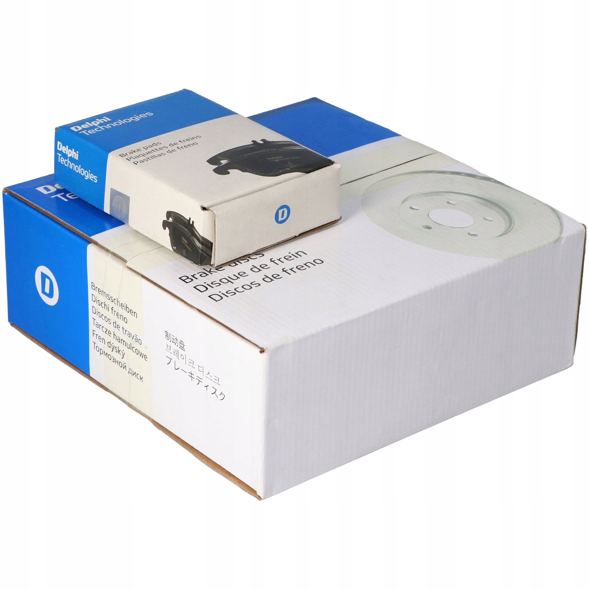 2× Delphi BG3629 тормозной диск тормозные колодки зад LP1803