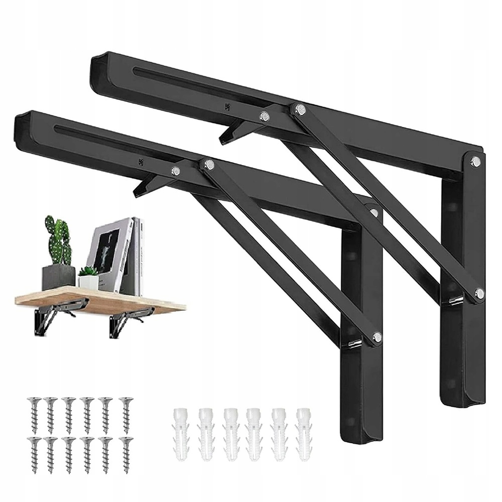 WSPORNIK PODPÓRKA PÓŁKI KĄTOWNIK SKŁADANY 80kg,2x