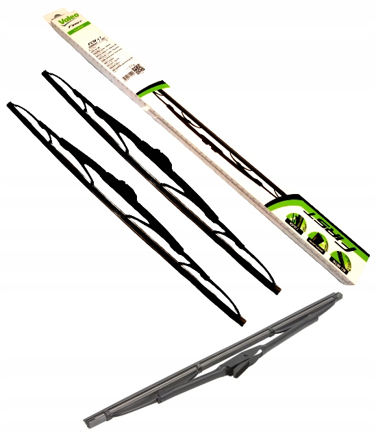 Komplet Wycieraczki Valeo Przód Tył Ford Fusion Ju