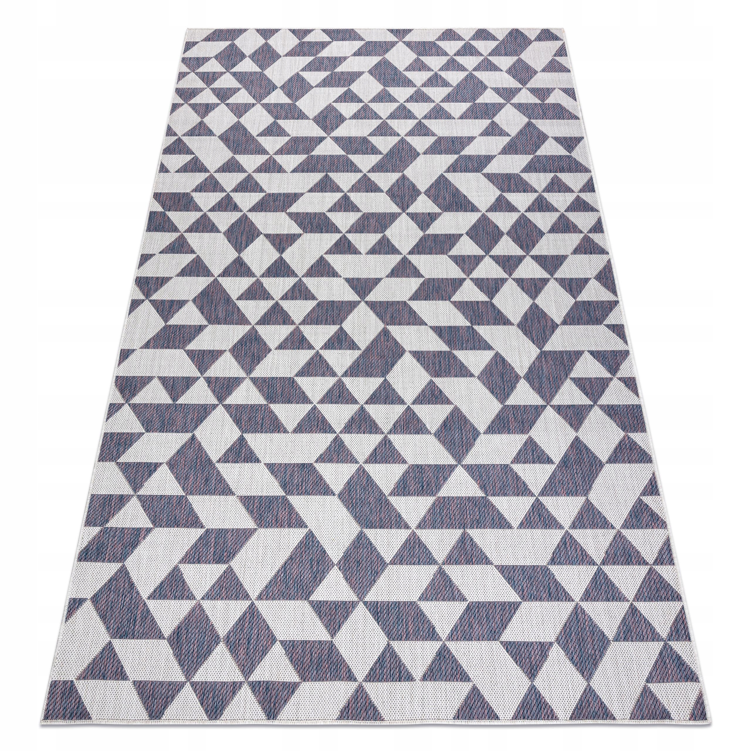 Dywan Sznurkowy Sion 200x290cm Trójkąty ecru #D126