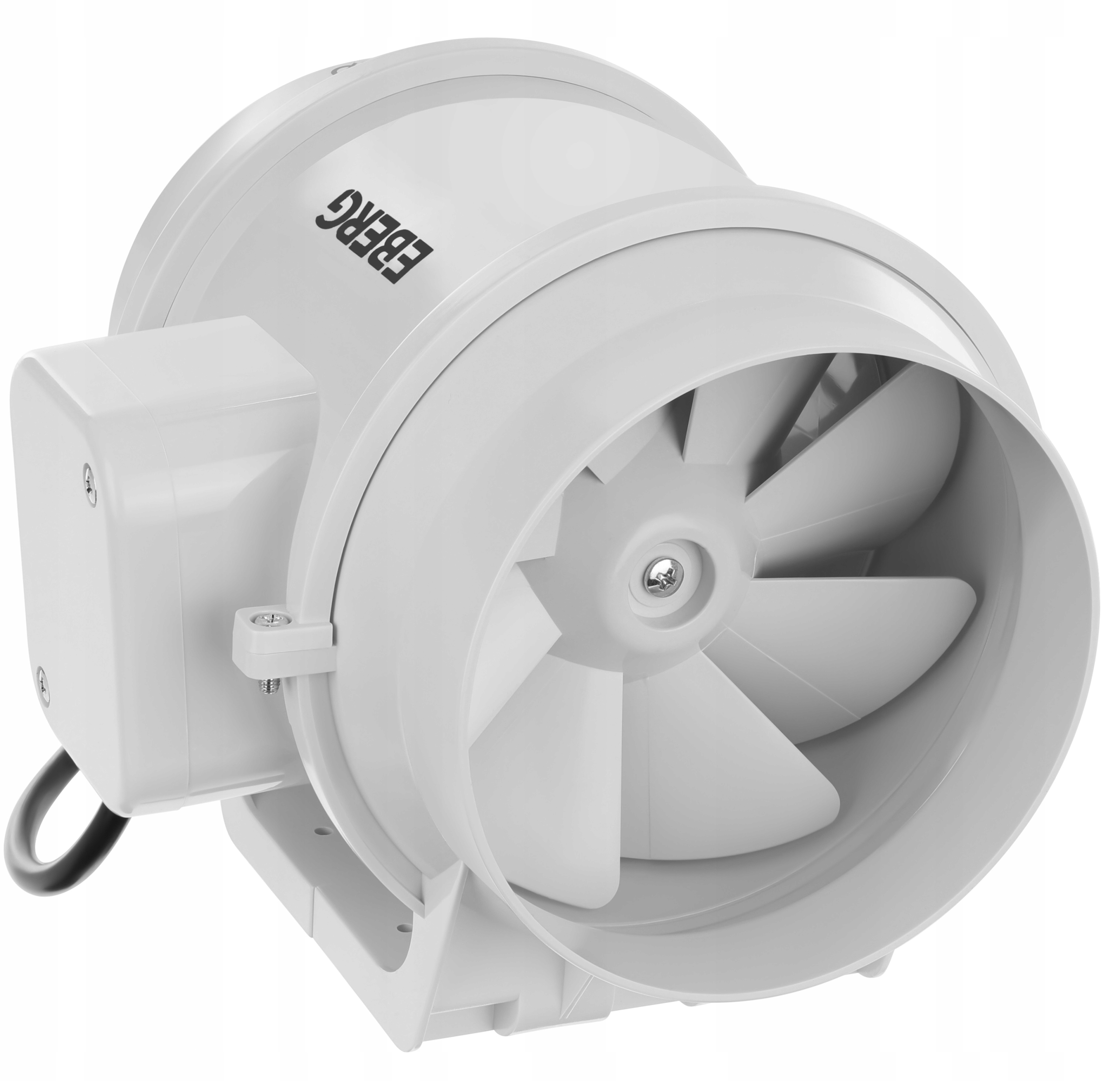 Wentylator kanałowy Eberg Emax 125 cichy wyciągowy energooszczędny 2-biegi